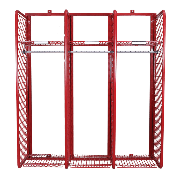 Groves Ready Rack Wall Mounted Red Rack