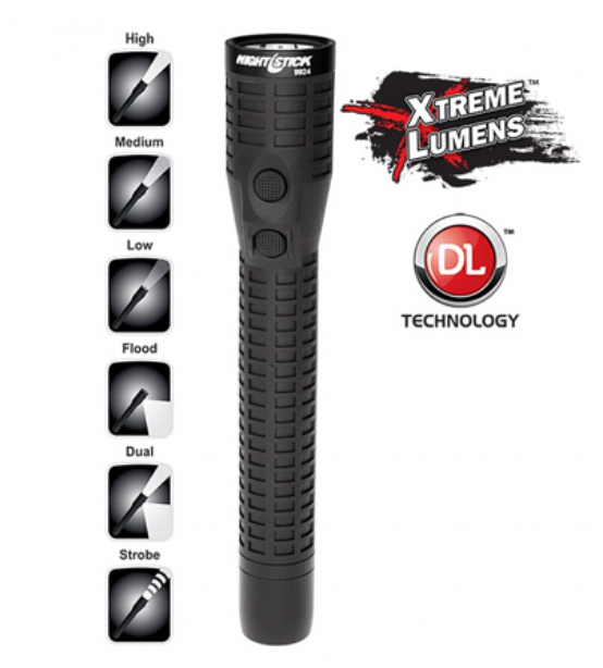 Nightstick Dual-Light - LED Rechargeable Flashlight